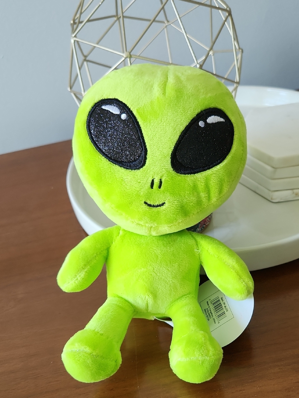Green Alien Plush Toy - Cute Space Buddy